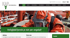 Desktop Screenshot of kap-advies.nl